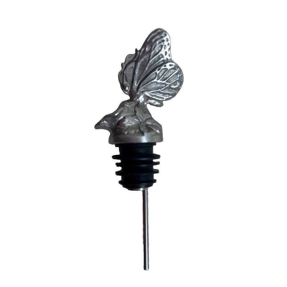 Menagerie Butterfly Wine Pourer & aerator carved stainless steel dual-purpose